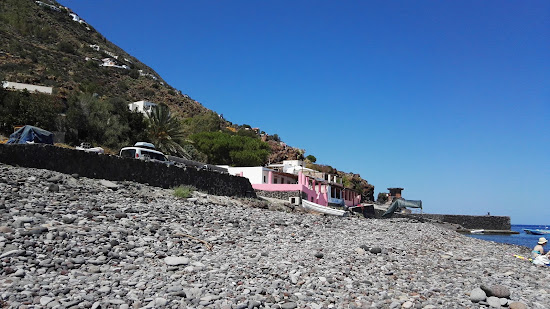 Alicudi Harbor Beach