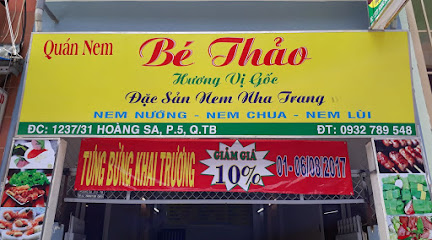 Hình Ảnh Nem Nướng Nha Trang BÉ THẢO