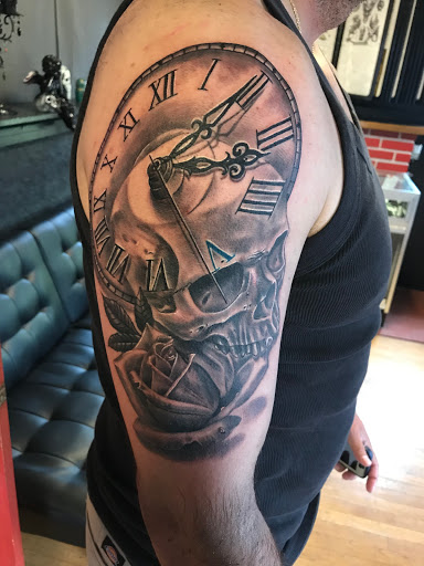 Explore schnauzer tattoo ideas, creative tattoo ideas in Silver City, available at Independent Ink Tattoo