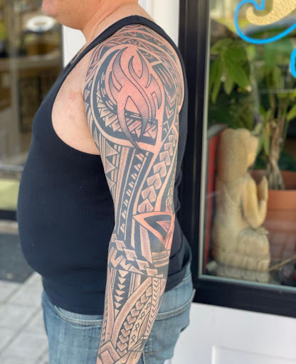 Explore mushu tattoo ideas, creative tattoo ideas in Florida, available at Pennyroyal Tattoo