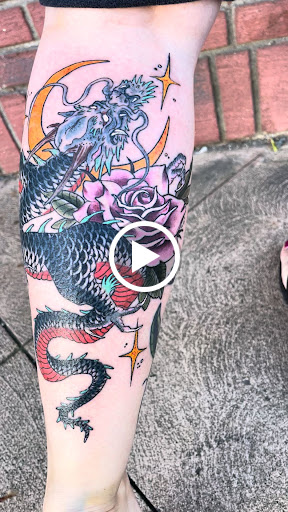Explore road trip tattoo ideas, creative tattoo ideas in Hackettstown, available at First Place Tattoos