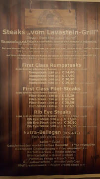 Buena Vista à Frankfurt menu