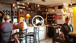 A row of beer taps