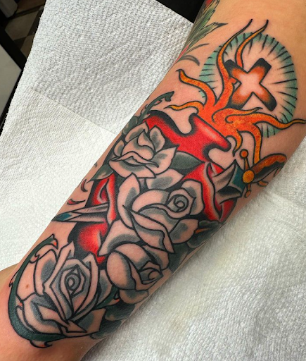 Explore daughter tattoo ideas for dad, creative tattoo ideas in Virginia Beach, available at Salt Water Tattoo