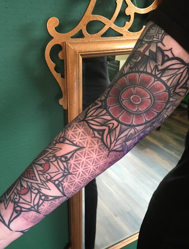 Explore salem witch tattoo ideas, creative tattoo ideas in Monroe, available at Medusas Mark Tattoo