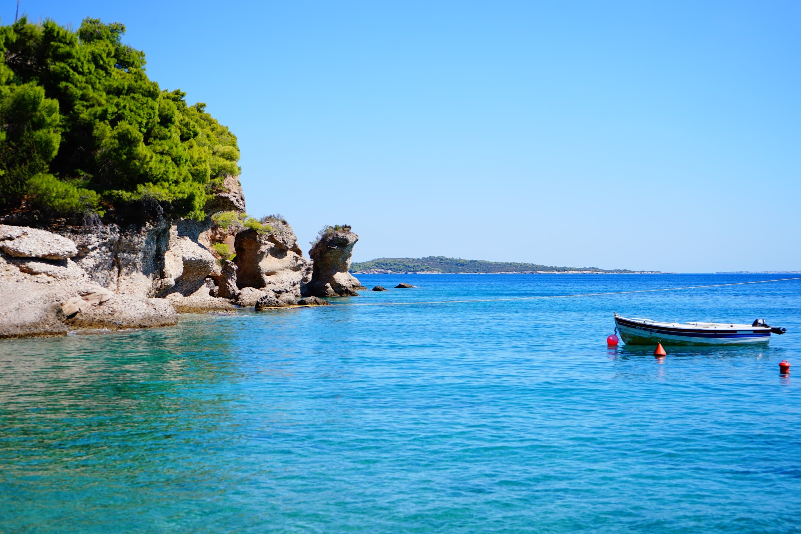 Foto van Spiaggia Kranidi gelegen in een natuurlijk gebied