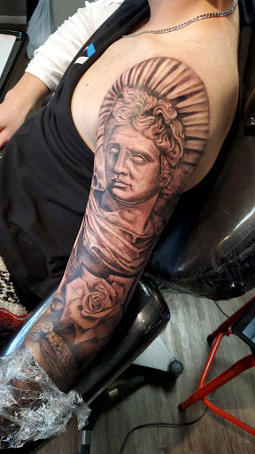 Explore brother matching tattoos ideas, creative tattoo ideas in Murrieta, available at CON INK TATTOOS LLC