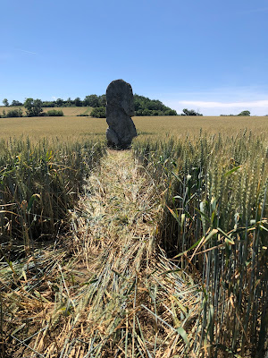 Menhir de la Pierre-Fichade à Champeix