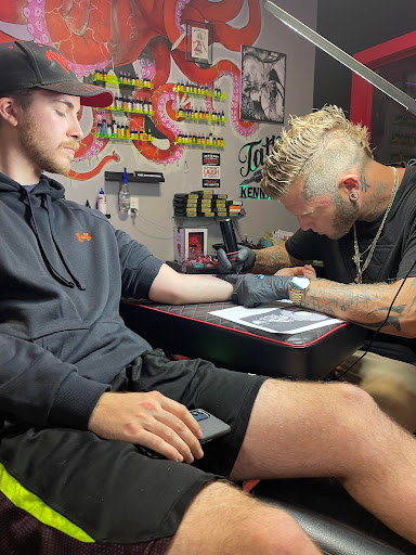 Explore witch hat tattoo ideas, creative tattoo ideas in Stuart, available at Kenny Tats Inkcorporated