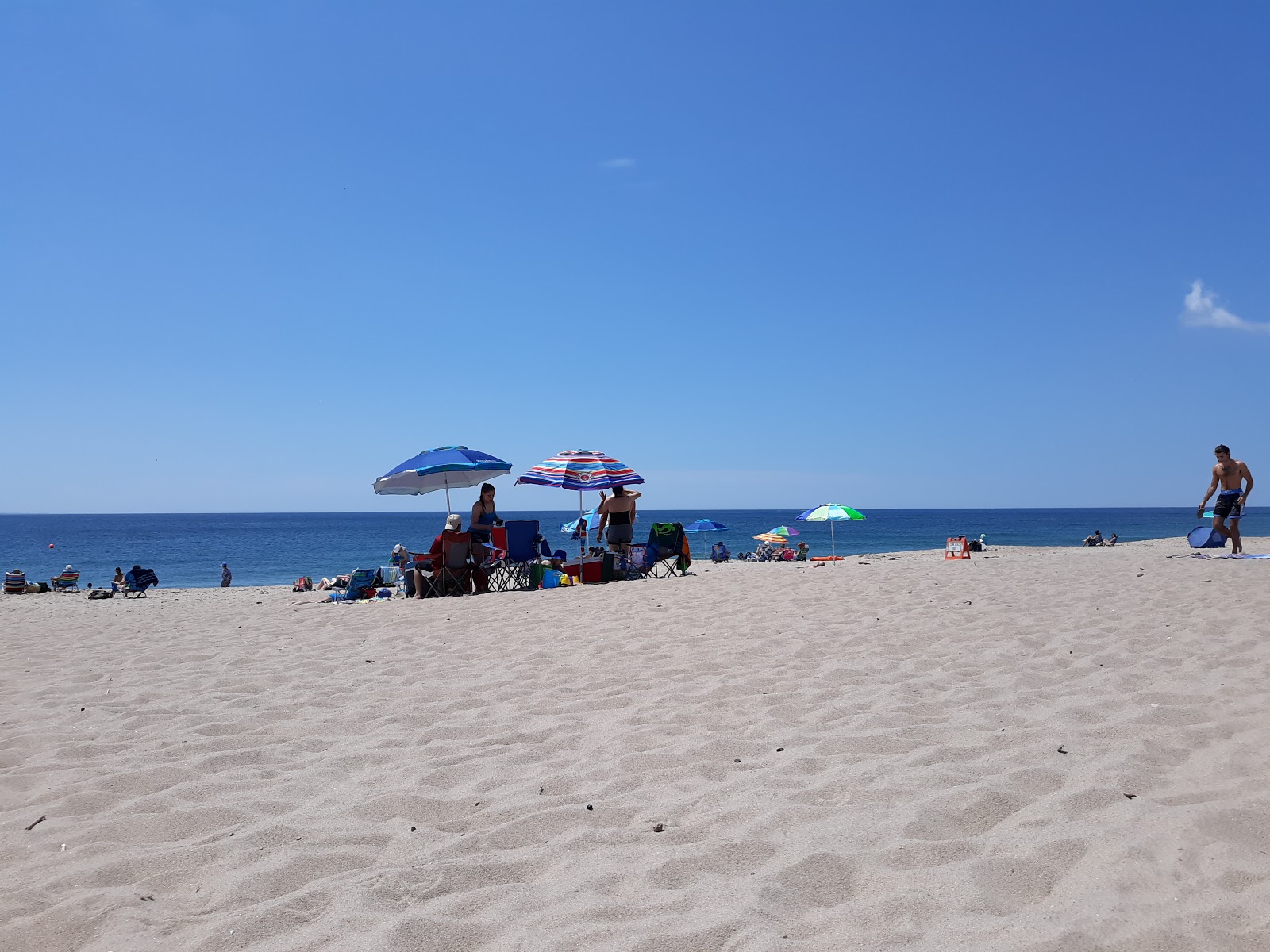 Fotografija Blue Shutters Beach udobje območja