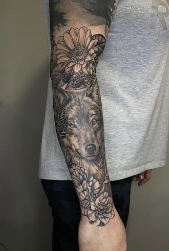 Explore thigh/butt tattoo ideas, creative tattoo ideas in Amherst, available at Wanderlust Tattoo & Piercing