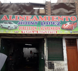 ALINEAMIENTO "JHONY LOPEZ" VENTA DE REPUESTOS EN GENERAL