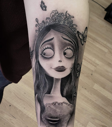 Find archangel tattoo ideas for your next unique tattoo in Chicago at Mind Crusher Tattoo