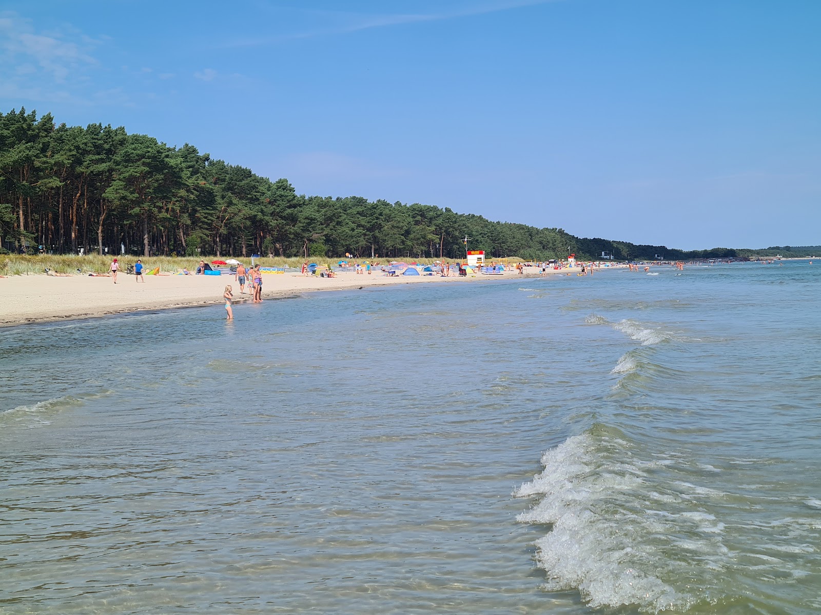 Zdjęcie Plaża Binzer z przestronna plaża