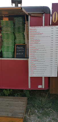 Pizzeria Pizza du Midi à Bormes-les-Mimosas (la carte)