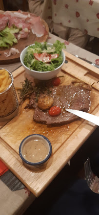 Steak du Restaurant français Restaurant la Cheminée à Châtel - n°8