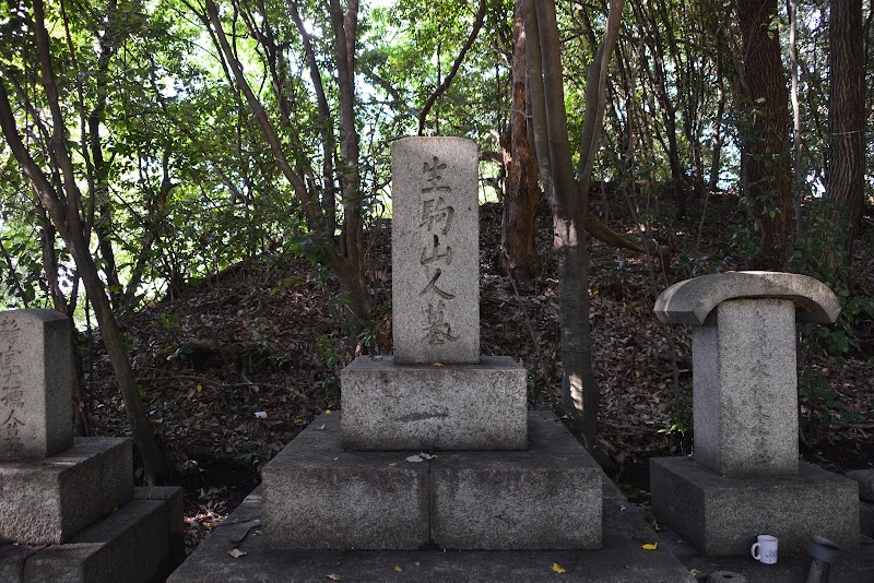 生駒山人墓