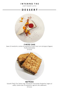 Interno TRE à Reggio Emilia menu