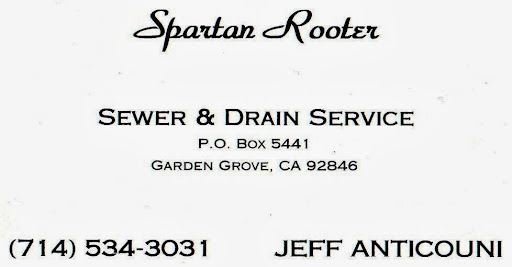 Spartan Rooter in Cypress, California