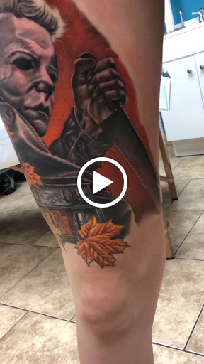 Explore wife name tattoo ideas for husband, creative tattoo ideas in Pittsburg, available at Delta Art & Tattoo