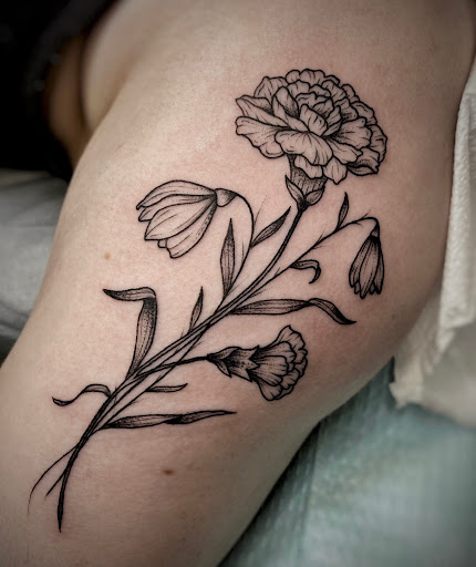 Explore tattoo ideas dark, creative tattoo ideas in New Orleans, available at TOUGH LOVE TATTOOS