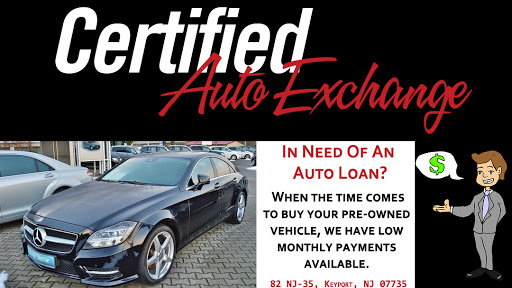 Used Car Dealer «Certified Auto Exchange Inc», reviews and photos, 82 NJ-35, Keyport, NJ 07735, USA