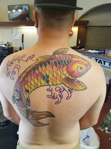 Explore tattoo ideas for shoulder woman, creative tattoo ideas in Kailua Kona, available at Lady Luck Tattoo & Body Piercing