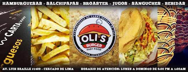Opiniones de Oli's Burger en Lima - Hamburguesería