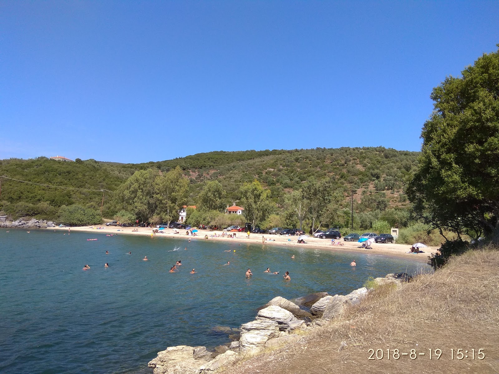 Foto di Ayia Thymia beach ubicato in zona naturale