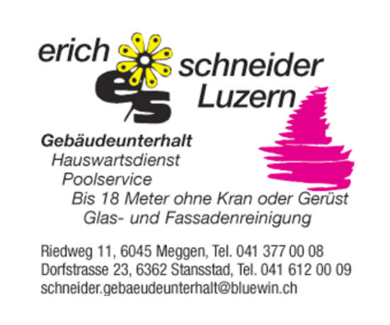 Rezensionen über Gebäudeunterhalt Erich Schneider in Luzern - Hausreinigungsdienst