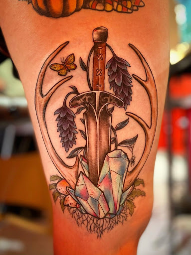 Explore grey's anatomy tattoo ideas, creative tattoo ideas in El Paso, available at Pumping Ink Tattoo Parlor