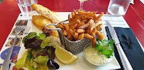 Fish and chips du Restaurant français Le Neptune à Agon-Coutainville - n°8