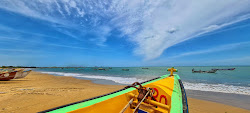 Foto von Thoothukudi Beach mit langer gerader strand