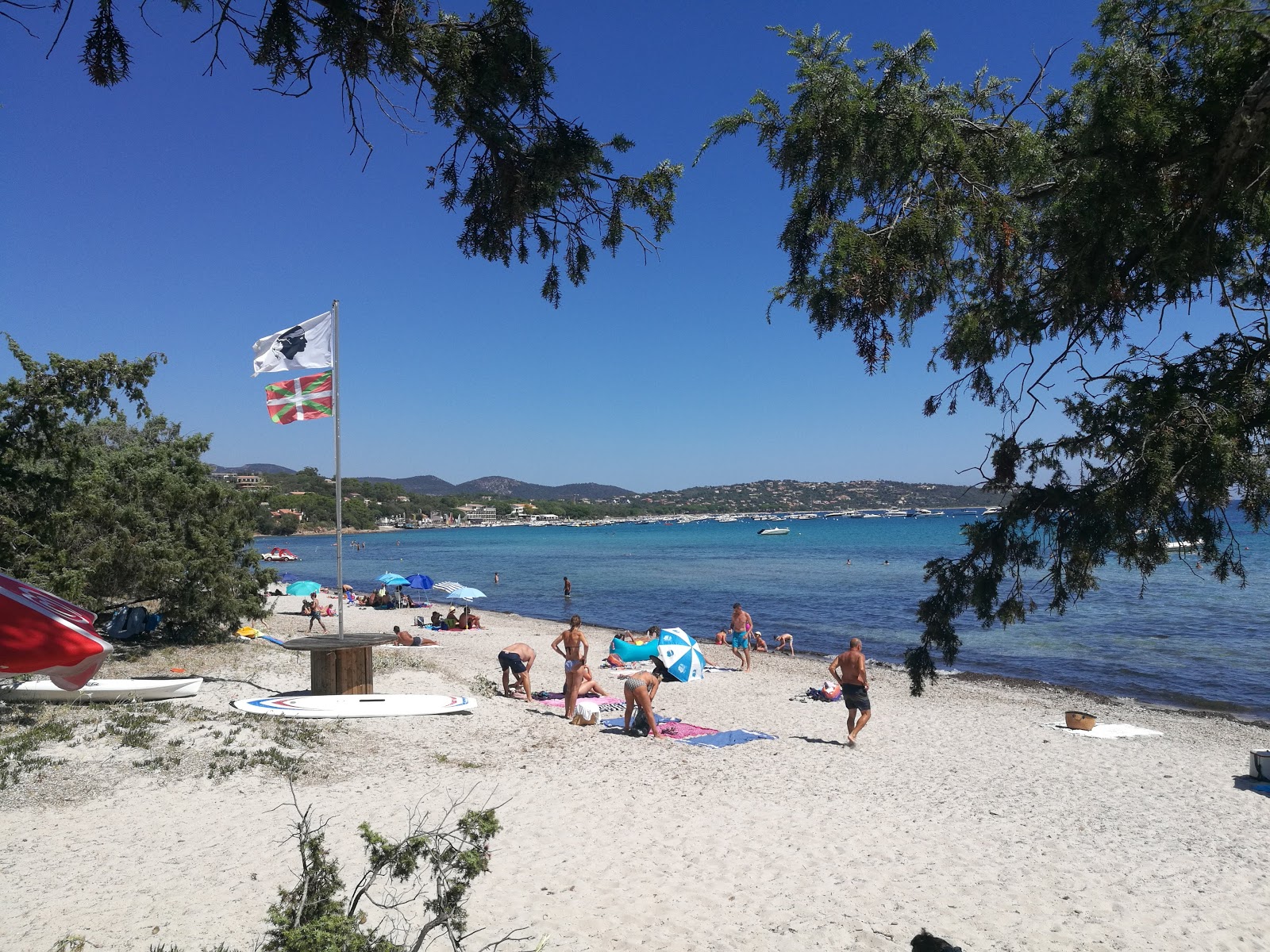 Zdjęcie Plaża Pinarellu obszar udogodnień