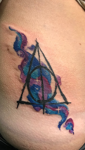 Explore child's name tattoo ideas, creative tattoo ideas in Jackson, available at Electric Dagger