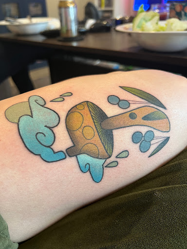 Explore hand print tattoo ideas, creative tattoo ideas in Jamaica Plain, available at Brilliance Tattoo