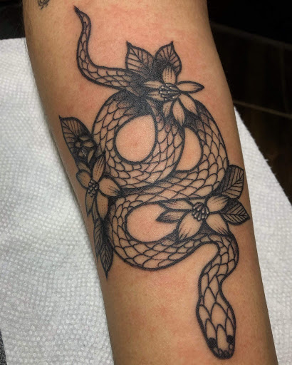 Explore stardust tattoo ideas, creative tattoo ideas in Goose Creek, available at Red Kirin Tattoo