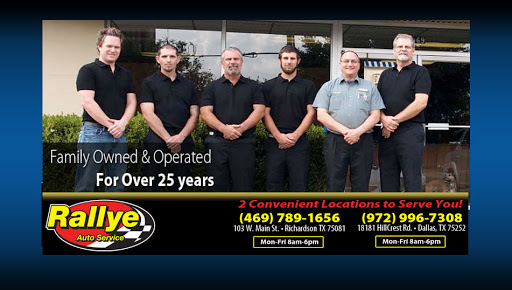 Auto Repair Shop «Rallye Auto Services», reviews and photos, 103 W Main St, Richardson, TX 75080, USA