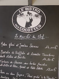 Bistro Le Bistro Des Cocottes à Beaune (le menu)