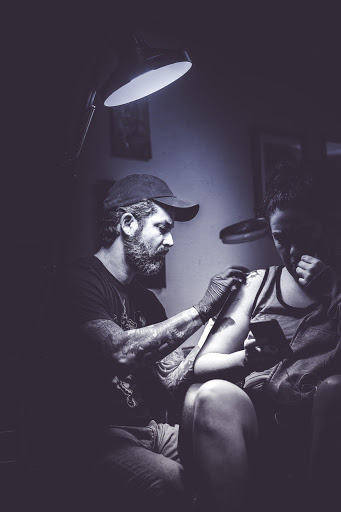 Explore open book tattoo ideas, creative tattoo ideas in Gilbert, available at Fifth Estate Tattoo