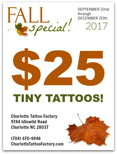 Explore gothic tattoo ideas, creative tattoo ideas in Statesville, available at Tattoo Factory of Statesville