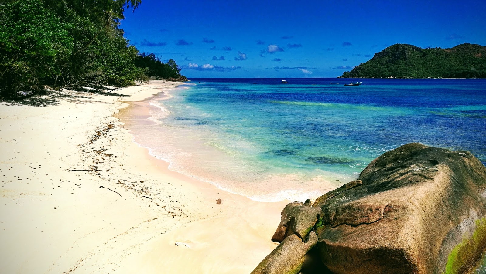 Photo of Anse Boudin Beach with turquoise pure water surface