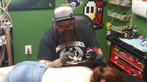 Explore pickle tattoo ideas, creative tattoo ideas in Oklahoma City, available at Mind Bender Tattoo