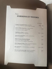 Pavyllon Paris - Yannick Alléno à Paris menu