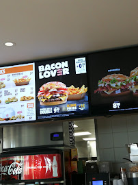 Menu / carte de Burger King à Épinal