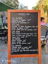 Menu / carte de Lazarus Café à Rennes