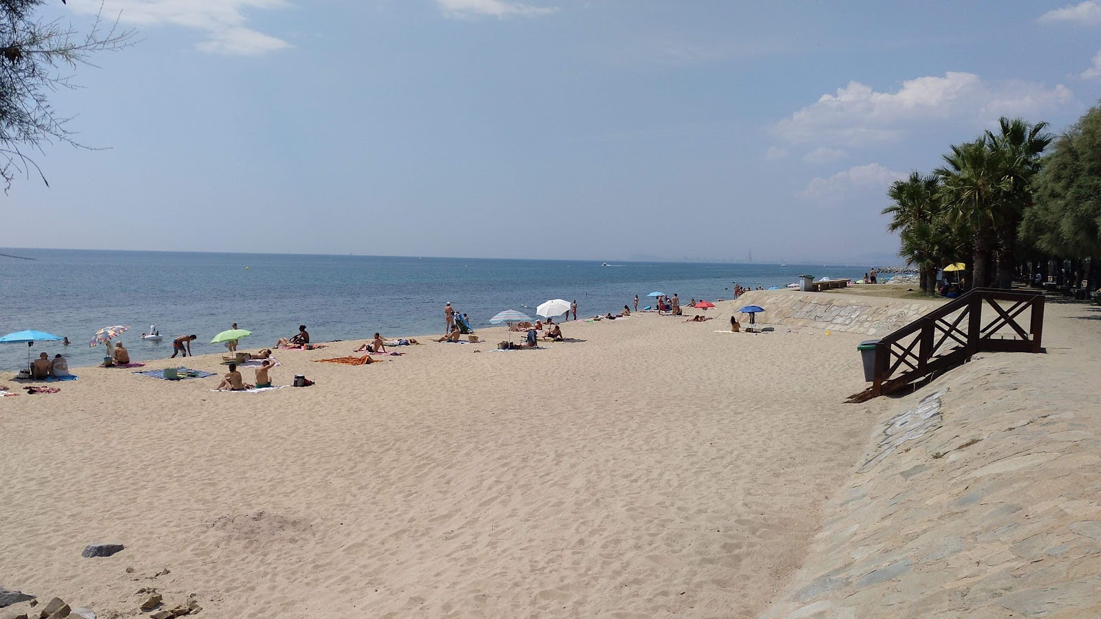 Valokuva Platja Pla de l'Osista. pinnalla beige iekka:n kanssa