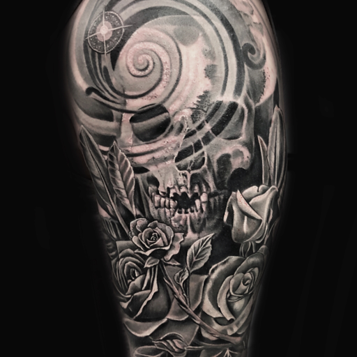 Explore cute heart tattoo ideas, creative tattoo ideas in Oklahoma City, available at Gold Fang Gallery
