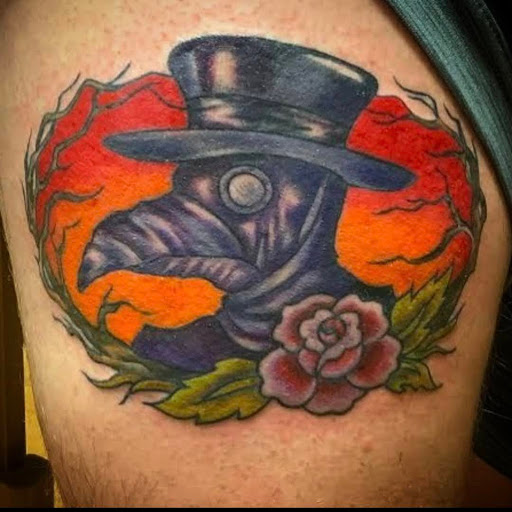 Explore deer head tattoo ideas, creative tattoo ideas in Chattanooga, available at Standard Ink Tattoo Co