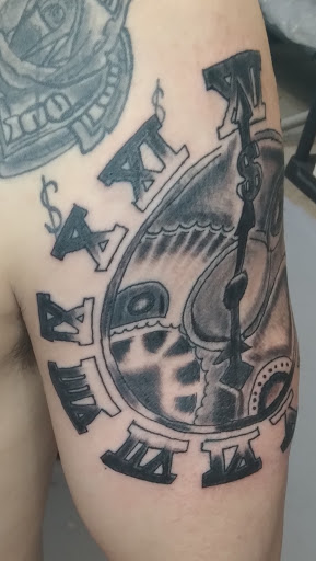 Explore tribal tattoo cover up ideas, creative tattoo ideas in Meridian, available at SK-Tattoo1